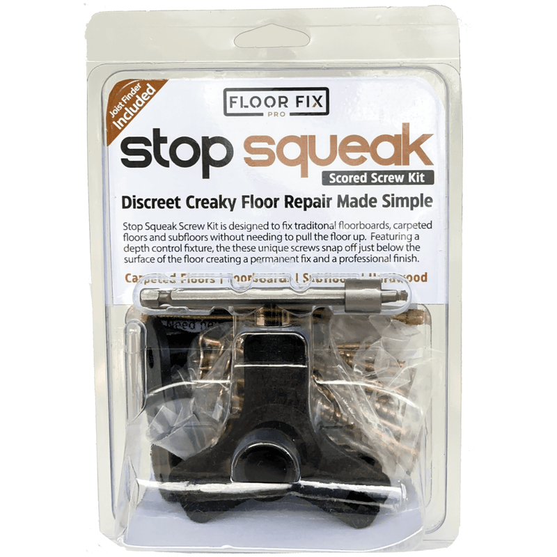 Laad de afbeelding in de Galerij-viewer, Stop Squeak Repair Kit - Fix Creaky Wood and Carpeted Floors - Floor Fix Pro Squeaky Floor Repair