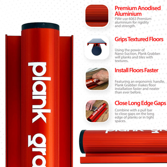 Plank Grabber  - Fix Gaps and Move Planks & Tiles With Ease - Floor Fix Pro Flooring Tools