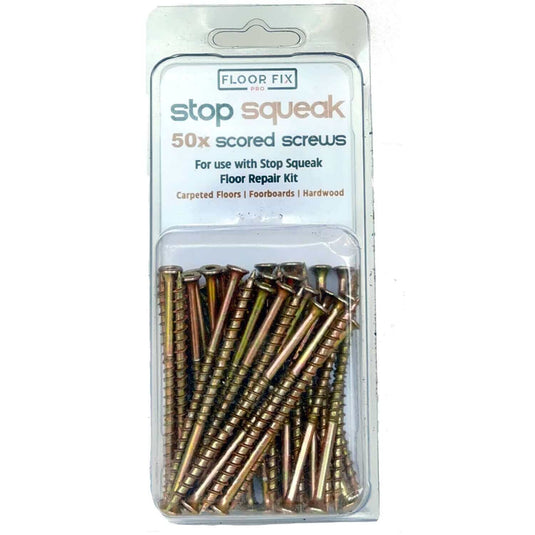 Stop Squeak Extra Screws 50 Pack - Floor Fix Pro 