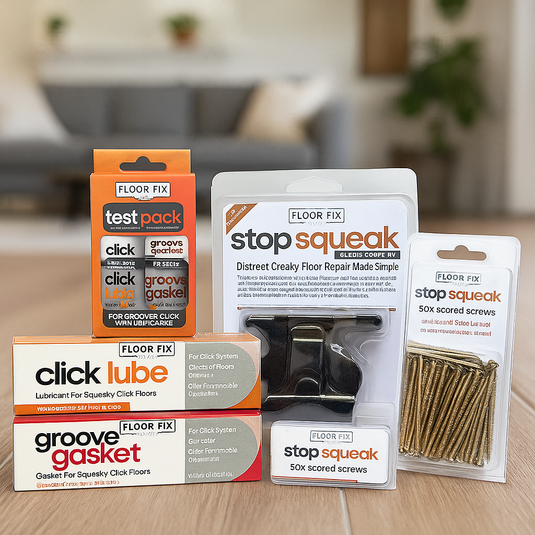 Krakende vloeren en trappen