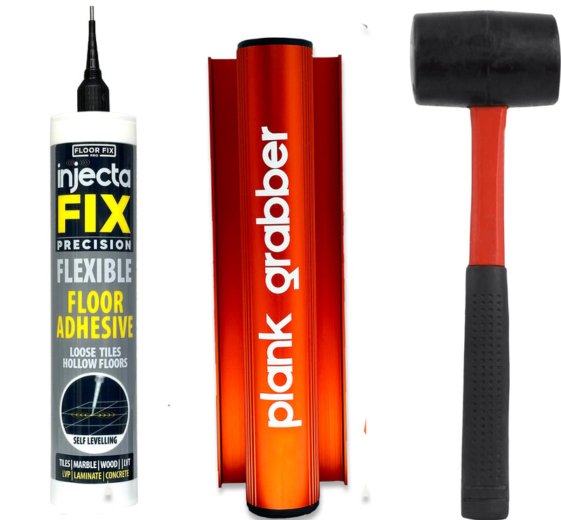 Laad de afbeelding in de Galerij-viewer, Plank Grabber  - Floor Gap Fixer &amp; Installation Tool  (Includes One Spare Suction Pad) - Floor Fix Pro Flooring Tools
